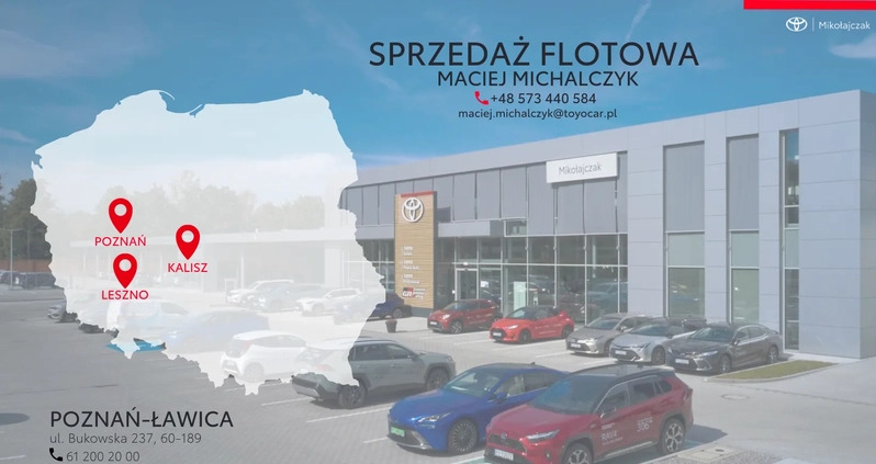 Toyota Proace City Verso cena 154999 przebieg: 15, rok produkcji 2024 z Poznań małe 92